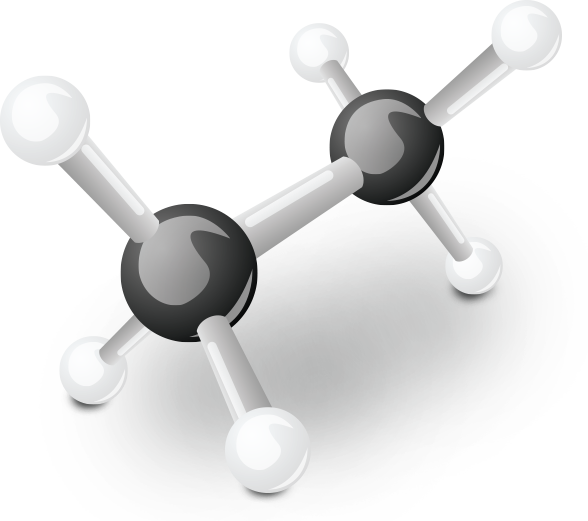 Ethane molecule Ethane molecule